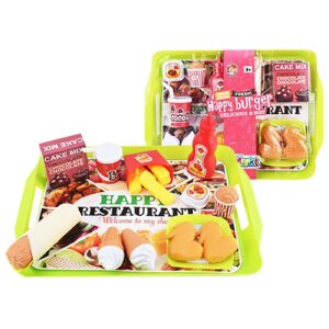 Happy Burger Δίσκος Σερβιρίσματος 19 τεμ 35x5x26cm ToyMarkt 971153