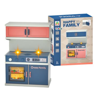 Μικρή Ηλεκτρική Κουζίνα Μπαταρίας 17x14x10cm ToyMarkt 971163