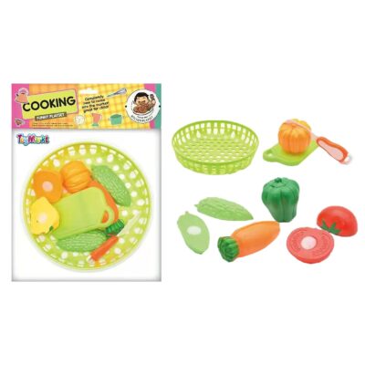 Καλαθάκι Σερβιρίσματος με Φρούτα 28x23x4cm ToyMarkt 971236