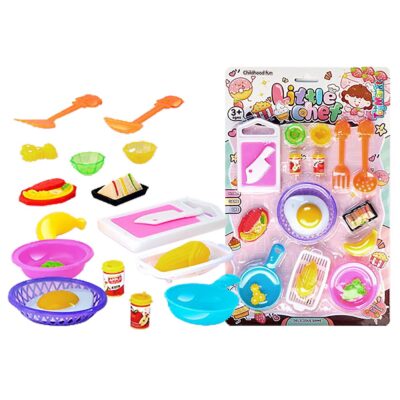Κουζινικά Καρτέλα Little Chef 26τεμ 33x21cm ToyMarkt 971250