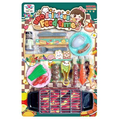 Bbq Food Delicious Blister Card 43x28x3cm ToyMarkt 971276