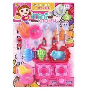 77-1276 Κουζινικά Mini Kitchen Καρτέλα 31x43x5cm ToyMarkt 971296