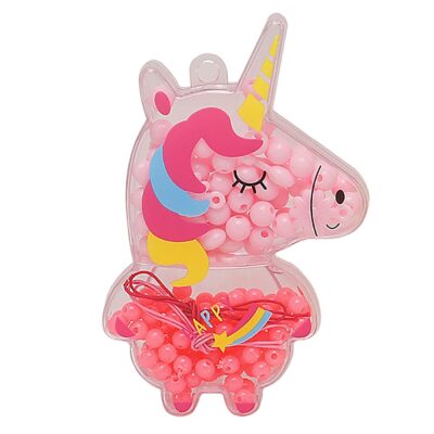 Σετ Χάντρες σε Θήκη-Μονόκερο Ύψος 13cm ToyMarkt 971299