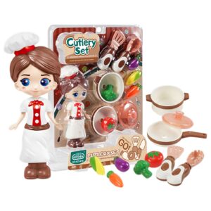 77-1296 Κουζινικά και Κούκλα Cutlery Set 22x28x6cm ToyMarkt 971316