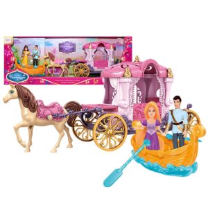 Άμαξα & Βάρκα με Ζευγάρι 50x19x11cm ToyMarkt 971339