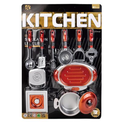 Κουζινικα νέο σετ σε Καρτέλα 31x43x4cm ToyMarkt 971344