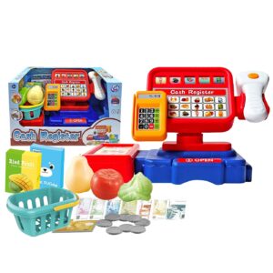 77-1326 Ταμειακή Μηχανή Μπαταρίας 33x20x16cm ToyMarkt 971346