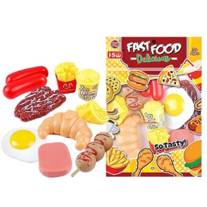 77-1347 Fast Food 8 τεμ 20x14cm ToyMarkt 971367
