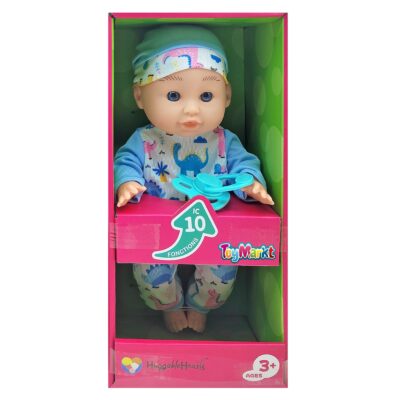 Μωρό 30cm Πυτζάμα με ήχο σε Κουτί 13x27x10cm ToyMarkt 98255