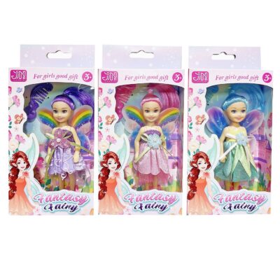 Κούκλα 5" Πεταλούδα Fantasy Fairy 21x10x3cm ToyMarkt 98261