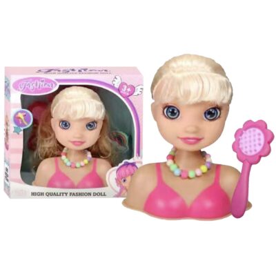 Κούκλα  Χτενίσματος & Αξεσουάρ 20x19,5x9,5cm ToyMarkt 98273