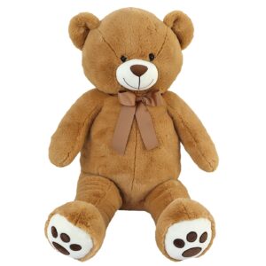 Λούτρινη Αρκούδα 60cm 60cm, Καθιστό 40cm ToyMarkt 99515