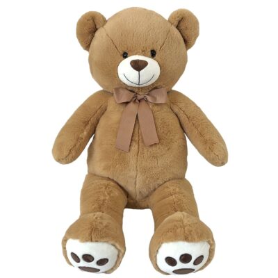Λούτρινη Αρκούδα 80cm 80cm (καθιστό 52cm) ToyMarkt 99516