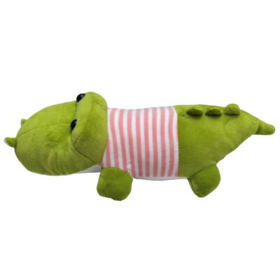 Λούτρινο Soft Κροκόδειλος με Μπλούζα 38cm ToyMarkt 99534