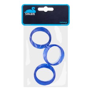 80-2001 Δαχτυλίδια Πετσέτας σετ 3τεμ ø4,5cm Homie 1002021