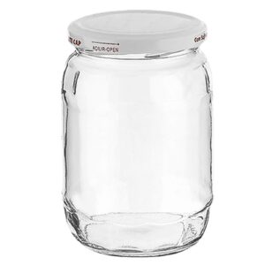 80-208 Βάζο Γυάλινο 720ml 720ml 13,5x9,3cm Homie 100228