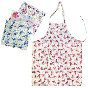 80-2106 Ποδιά Μαγειρικής Αδιάβροχη Εμπριμέ 70x60cm Homie 1002126