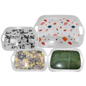 80-2125 Δίσκος Σερβιρίσματος Πλαστικός 41x28cm Homie 1002145