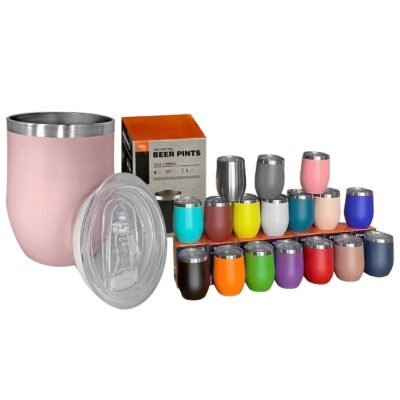 Ποτήρι Θερμός Κοντό Πλατύ 360ml Homie 1002174