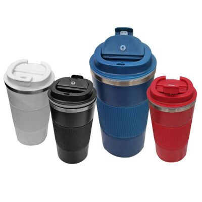 Ποτήρι Θερμός με Αντιολισθητική Λαβή 17x9cm 500ml Homie 1002175