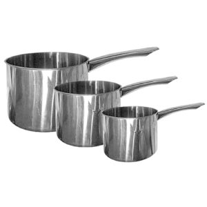 80-244 Γαλατιέρες σετ=3τεμ ø14/12/10cm Homie 100264