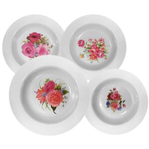 80-347 Πιάτο Πλαστικό Βαθύ 25cm Homie 100367