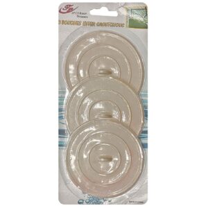 81-1015 Τάπες για Σιφώνια σετ 3τεμ ø10,5cm Homie 1011035