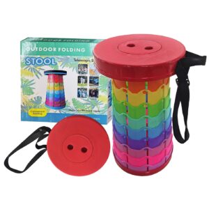 81-1048 Σκαμπώ Πλαστικό Πτυσσόμενο Twist 40x ø25cm Homie 1011068