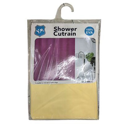 Κουρτίνα Μπάνιου Μονοχρωμο Peva 180x180cm Homie 1011101