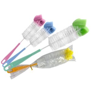 81-1082 Βουρτσάκι Καθαρισμού Μπουκαλιών με Σφουγγαράκι 30cm Homie 1011102