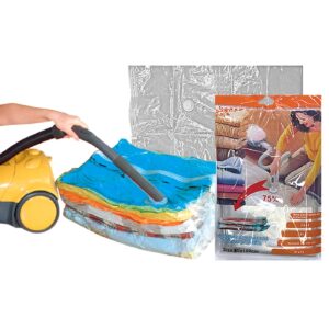 Σακούλα Πλαστική Ρούχων Κενού Αέρος 80x100cm 100x80cm Homie 1011114