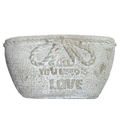 Κασπώ Οβάλ Love 14x8x6cm Homie 1011138