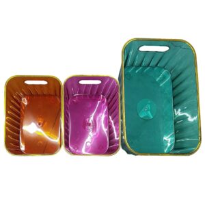 81-1127 Καλάθι Αποθήκευσης Διάφανο Μονόχρωμο 20x14x9cm Homie 1011147