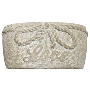 Κασπώ Κεραμικό Οβάλ Love 14x8x6,5cm Homie 1011152