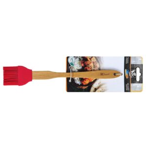 81-1136 Πινέλο Σιλικόνης με Ξύλινη Λαβή 27cm Homie 1011156