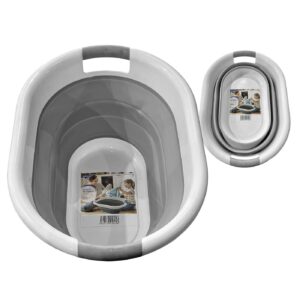 81-1163 Λεκάνη Πτυσσόμενη Σιλικόνης 53x39x27cm Homie 1011183