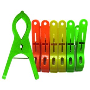 Μανταλάκια Πλαστικά Μεγάλα πακ=6τεμ 11cm Homie 101168