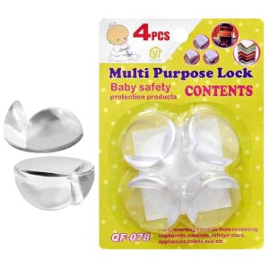 Προστατευτικές Γωνίες Διαφανείς 4τεμ  Homie 101756