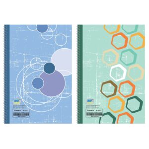 84-122 Τετράδια Σπιράλ 3θεματων ρρ Πλαστικό Εξώφυλλο 17x25cm JustNote 104142