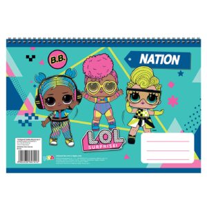 Μπλοκ Ζωγραφικής 32φ lol 17x25cm LOL