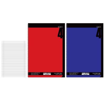 Τετράδια Σπιράλ 4 Θεμάτων Solid Color 17x25cm JustNote 104375