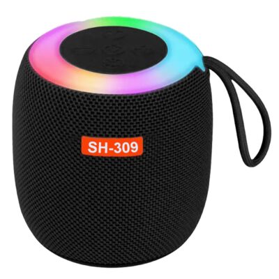 Ηχείο Bluetooth με φως & Σχοινάκι 9x8,5cm Homie 108488