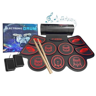 Τύμπανα Ηλεκτρονικά Αναδιπλούμενα 46x36cm Homie 108493