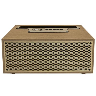 Ηχείο Bluetooth Ξύλινο Ρετρό 21x10x9,5cm Homie 108496