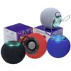 Ηχείο Bluetooth Στρογγυλό με φως 11x9cm Homie 108500