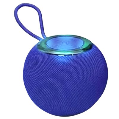 Ηχείο Bluetooth Στρογγυλό με φως 11x9cm Homie 108500