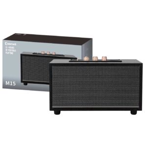 88-506 Ηχείο Bluetooth Ξύλινο Vintage 19,5x10x10cm Homie 108526