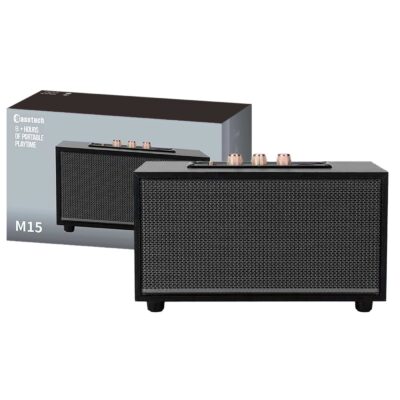 Ηχείο Bluetooth Ξύλινο Vintage 19,5x10x10cm Homie 108526