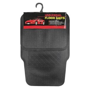 88-90 Πατάκια Αυτοκινήτου Λαστιχένια 4τεμ (2 Μεγάλα 64x44cm + 2 Μικρά 43x33cm) Homie 108110