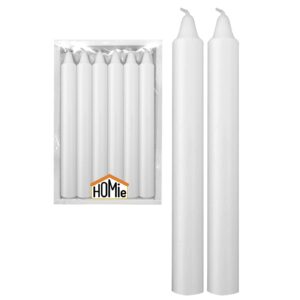Σπαρματσέτο Κερί πακ=12τεμ 17cm Homie 11672